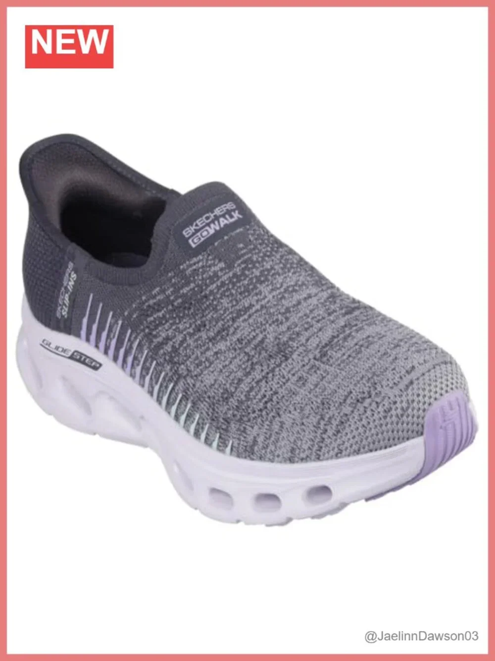 Slip-On Walking Sneakers with Heel Pillow, Ultra GO Cushioning